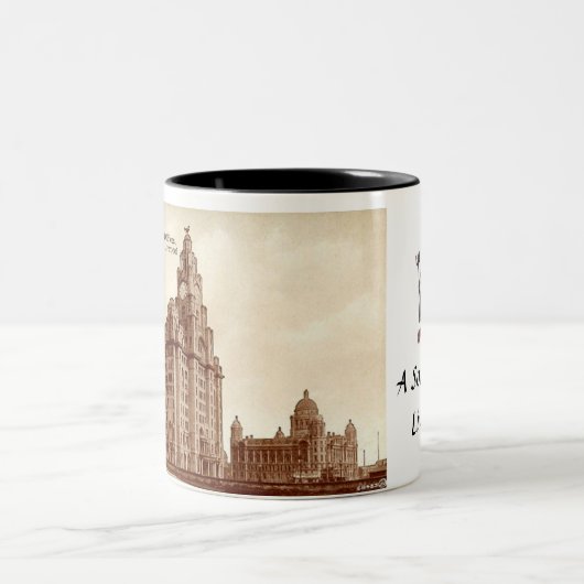 Liverpool Souvenir Tasse (Mittel)