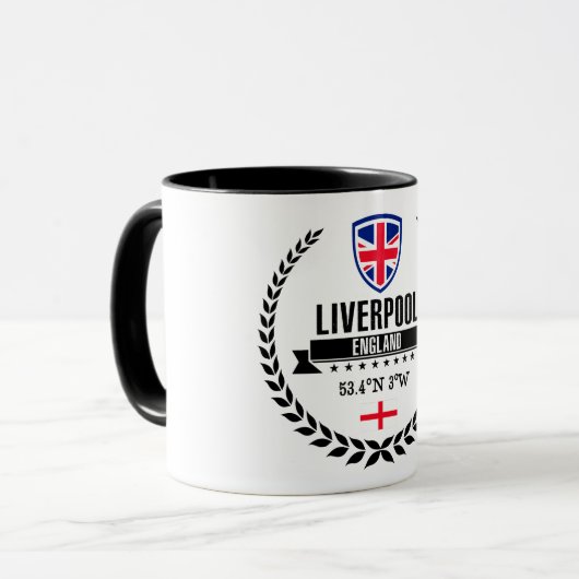 Liverpool Tasse (Vorderseite Links)