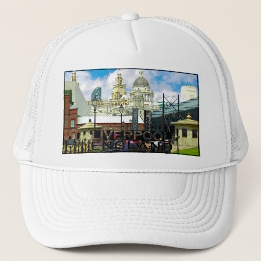 Liverpool Truckerkappe (Vorderseite)