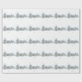 Liverpool-Ufergegend Geschenkpapier (Flach)