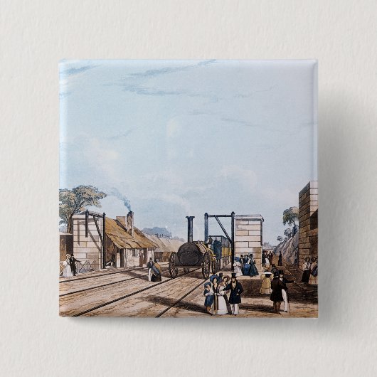 Liverpool- und Manchester-Eisenbahn: Button (Vorderseite)