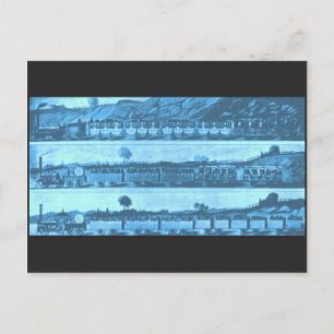 Liverpool und Manchester Railway, 1831 Postkarte