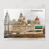 Liverpool United City View Postkarte (Vorderseite)