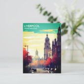 Liverpool United Travel Postcard Postkarte (Stehend Vorderseite)
