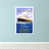 Liverpool, USA und Kanada ~ von Britannic Leinwanddruck (Insitu (Holzboden))