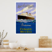 Liverpool, USA und Kanada ~ von Britannic Poster (Küche)