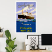 Liverpool, USA und Kanada ~ von Britannic Poster (Heimbüro)