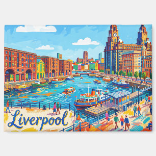 Liverpool Vereinigtes Königreich Magnet