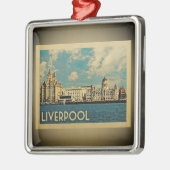 Liverpool Vintage Travel Ornament Großbritannien (Links)