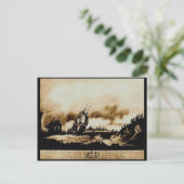 Liverpool von Perch Rock, 1797 Postkarte (Stehend Vorderseite)