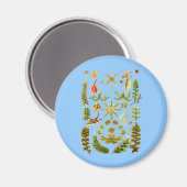 Liverworts Magnet (Vorderseite/Rückseite)