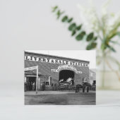 Livery Stable, 1865 Postkarte (Stehend Vorderseite)