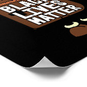 Lives Problem Video-Spiel Black History Gaming Spi Poster (Ecke)