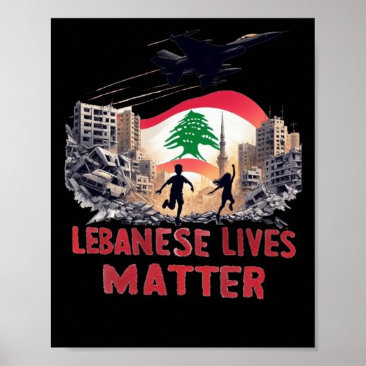Lives Sticker Poster (Vorne)