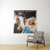 Livestock Show Horse Photo Customize Wandteppich (Beispiel)
