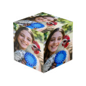 Livestock Show Poultry Photo Customize Würfel (Vorderseite Schrägansicht)
