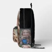 Livestock Show Rabbit Photo Customize Bedruckter Rucksack (Rechts)