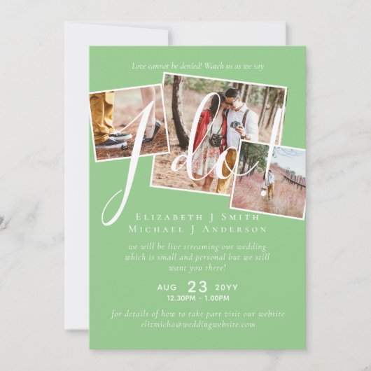 Livestreaming Sehen Sie uns sagen, ich tue! FOTO H (Vorderseite)