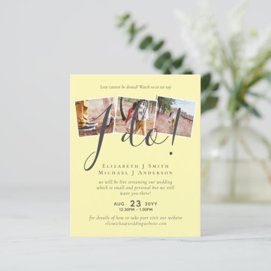 Livestreaming Sehen Sie uns sagen, ich tue! FOTO H (Stehend Vorderseite)