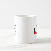 LIVEtanz DER LIEBE-BACHATA Kaffeetasse (Mittel)