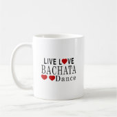 LIVEtanz DER LIEBE-BACHATA Kaffeetasse (Links)