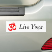Liveyoga Autoaufkleber (Auf Auto)