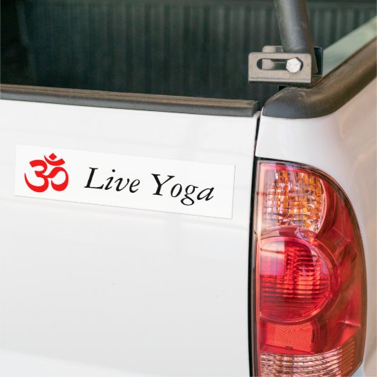Liveyoga Autoaufkleber (Auf Lkw)