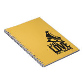 Livezahl Skaten der Liebe-Eis-Skate-| Notizblock (Rechte Seite)