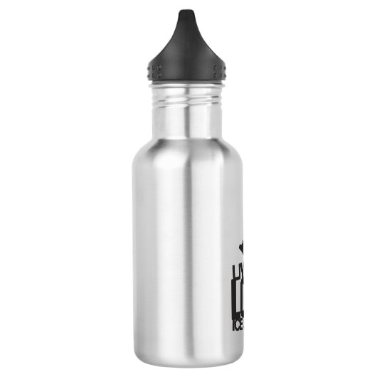 Livezahl Skaten der Liebe-Eis-Skate-| Trinkflasche (Links)