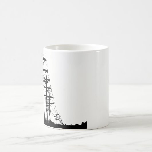 Livin auf der Rand-Tasse Kaffeetasse (Mittel)