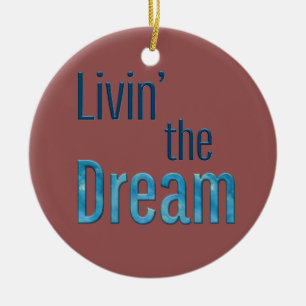 Livin der Traum Keramik Ornament