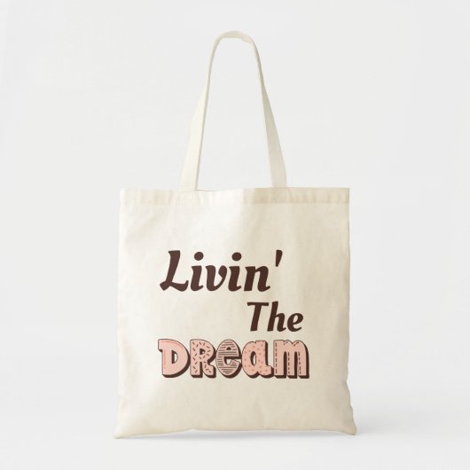 Livin' Der Traum Tragetasche (Vorne)