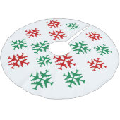 Livin der Traumbaumrock Polyester Weihnachtsbaumdecke (Schrägansicht)