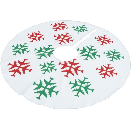 Livin der Traumbaumrock Polyester Weihnachtsbaumdecke (Schrägansicht)