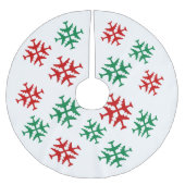 Livin der Traumbaumrock Polyester Weihnachtsbaumdecke (Vorderseite)