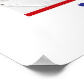 Livin' in den USA Dystopia Poster (Ecke)