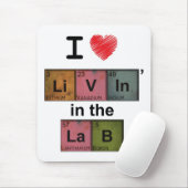 livin_in_the_lab mousepad (Mit Mouse)
