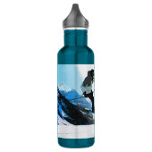 Livin' It! - Abfahrtskier Edelstahlflasche (Links)