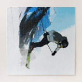 Livin' It! - Abfahrtskier Puzzle (Horizontal)