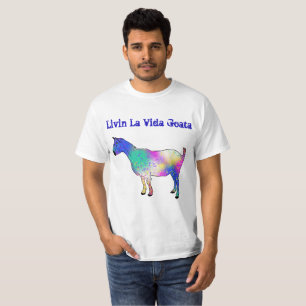Livin La Vida Goata lustige flippige T-Shirt