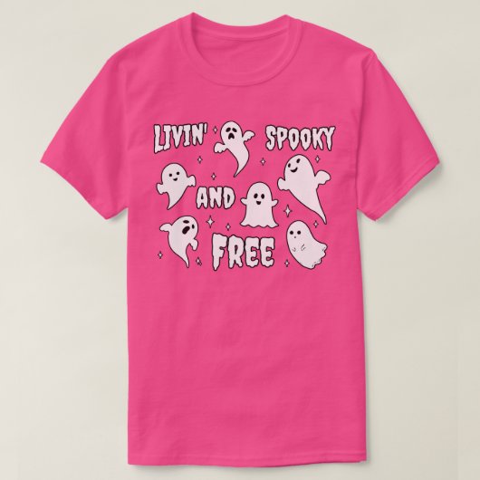 Livin-Spott und freie Geister T-Shirt (Design vorne)