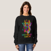 Livin that GSD Mom Life German Shepherd Animal  Sh Sweatshirt (Vorne ganz)