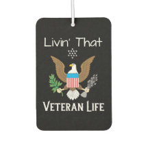 Livin' That Veteran Life Air Freshener