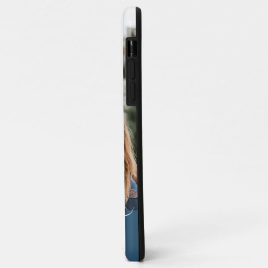 Livin the Besties Life Quote Blue Friends Foto Case-Mate iPhone Hülle (Hinten/Links)