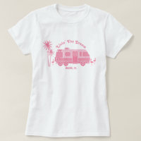 Livin' The Dream Pink RV Campingplatz Malibu Calif