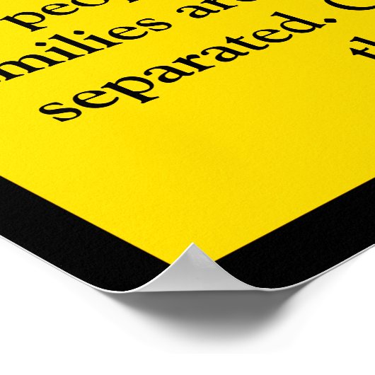 Living Ann Frank's Diary Quote Poster (Ecke)