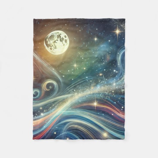 Living Blueprint Blanket Fleecedecke (Vorderseite)
