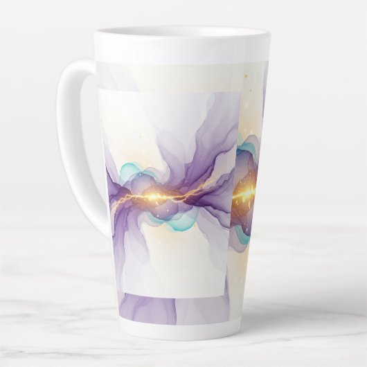 Living Blueprint Latte Mug Milchtasse (Linke Ecke)