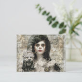 Living Dead Girl Postcard Postkarte (Stehend Vorderseite)