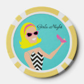 Living Doll Poker Chip (Rückseite)
